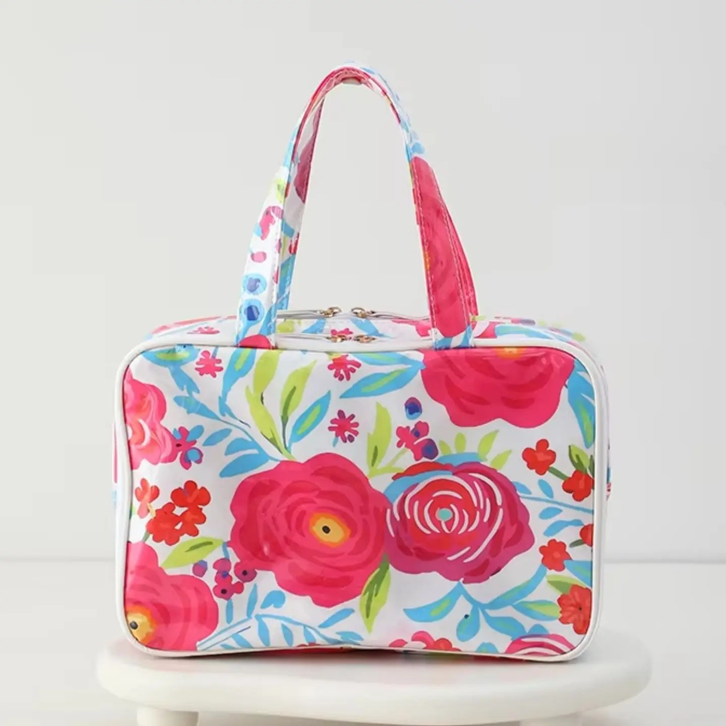 Tropical Escape XL Cosmetic Bag