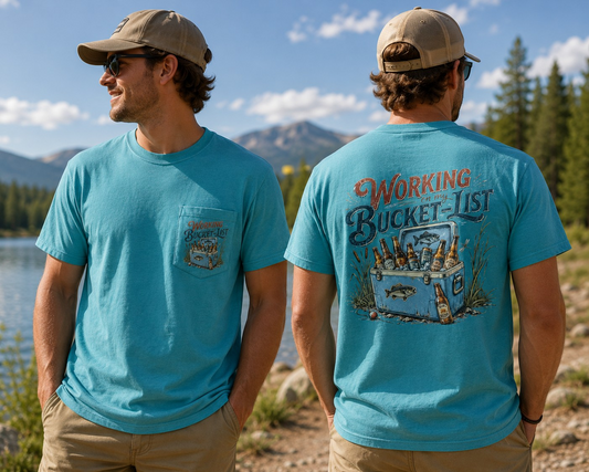 Working on my Bucket List Comfort Color T-Shirt