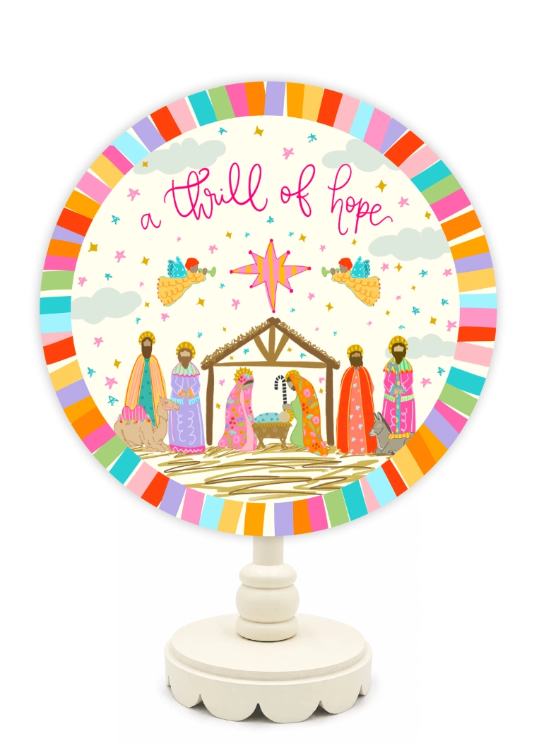 Thrill Of Hope Topper