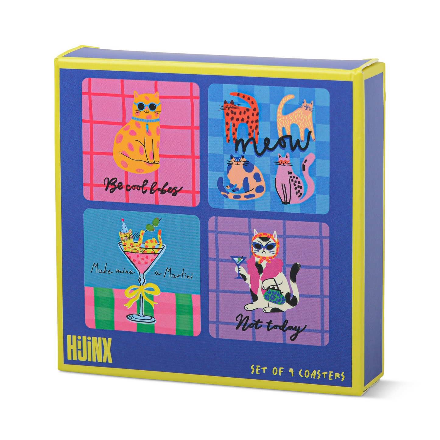 The Cat Lover | Set of 4 Coasters