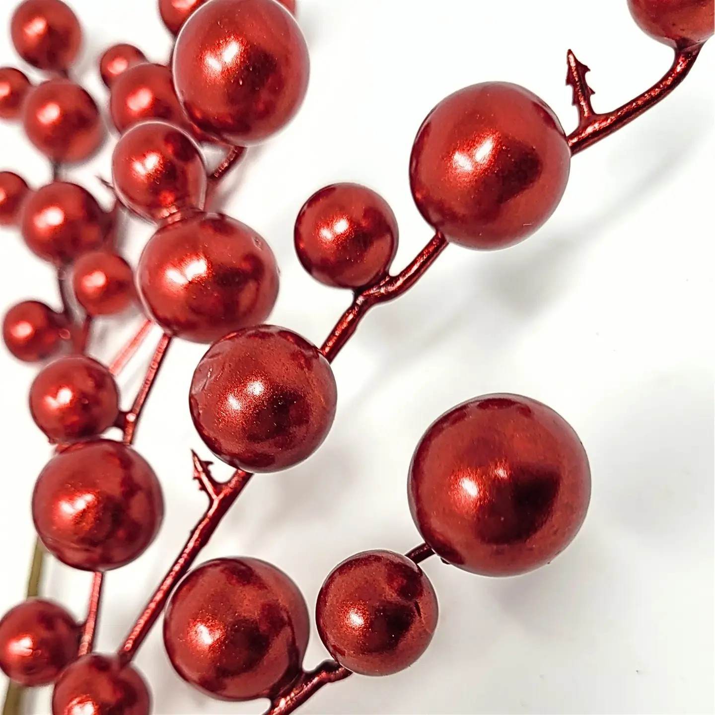 Metallic Christmas Berry Pick