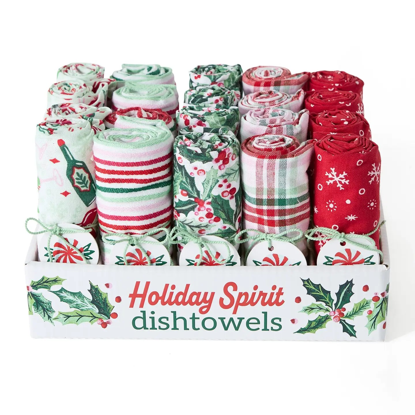 Holiday Spirit Assorted Dishtowels