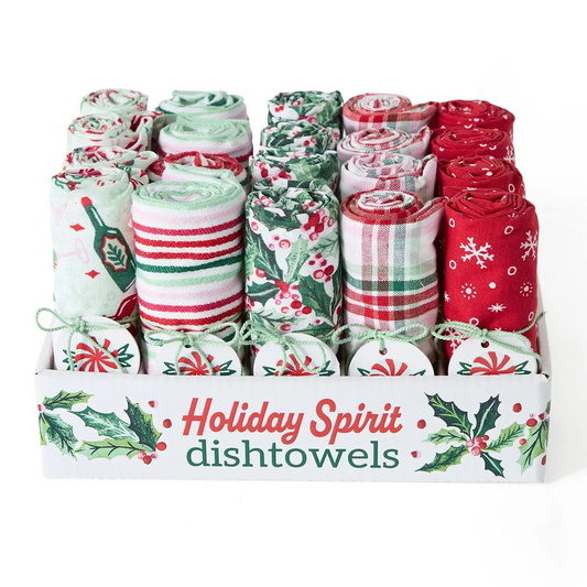 Holiday Spirit Assorted Dishtowels
