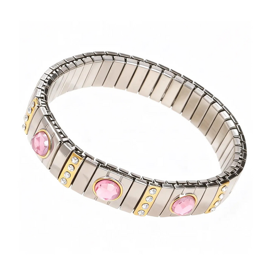 Blush & Bashful Tile Bracelet